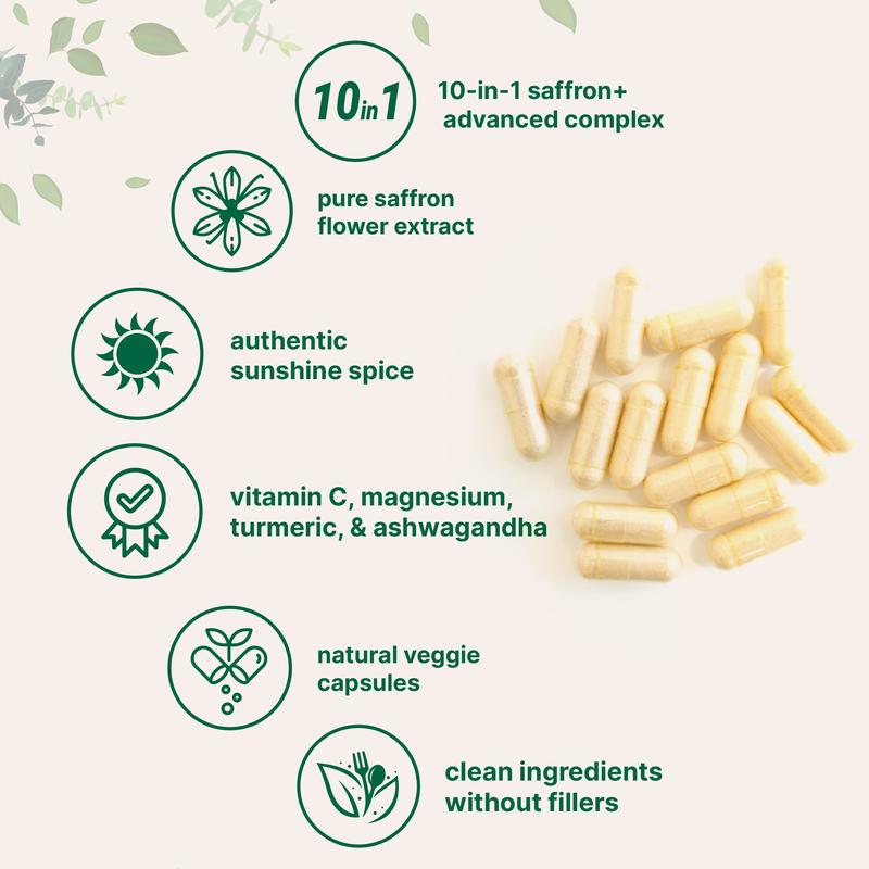 Saffron+ Advanced Supplement