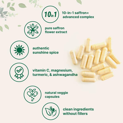 Saffron+ Advanced Supplement