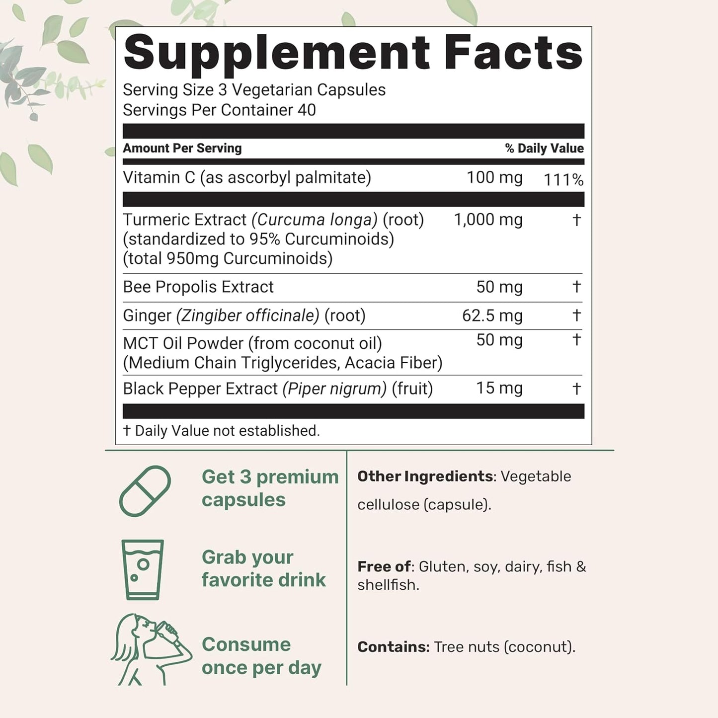 Premium Turmeric Curcumin Complex