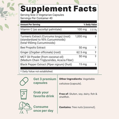Premium Turmeric Curcumin Complex